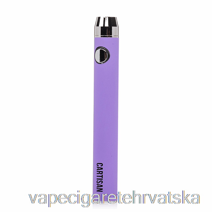 Vape Hrvatska Cartisan Gumb Vv 900 Dual Charge 510 Baterija [micro] Ljubičasta